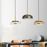 Suspension Verre et Laiton – Mira