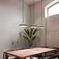 Suspension LED Minimaliste en Disque - Snow