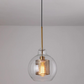 Suspension en Verre et Laiton – Brian