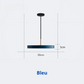 Suspension LED Minimaliste en Disque - Snow