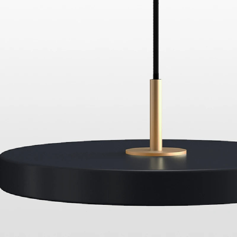 Suspension LED Minimaliste en Disque - Snow