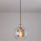 Suspension en Verre et Laiton – Brian