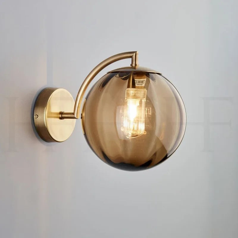 Lampe Murale en Verre Teinté - Verona