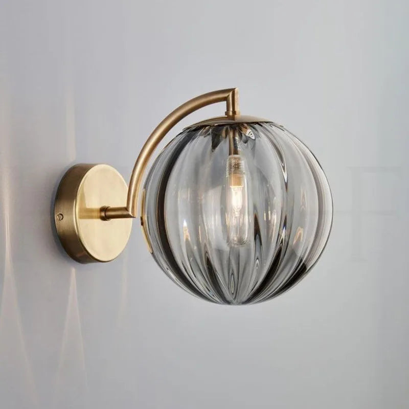 Lampe Murale en Verre Teinté - Verona
