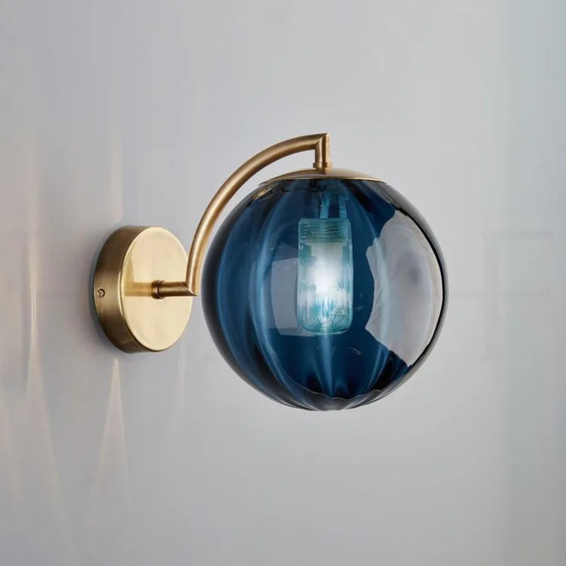 Lampe Murale en Verre Teinté - Verona