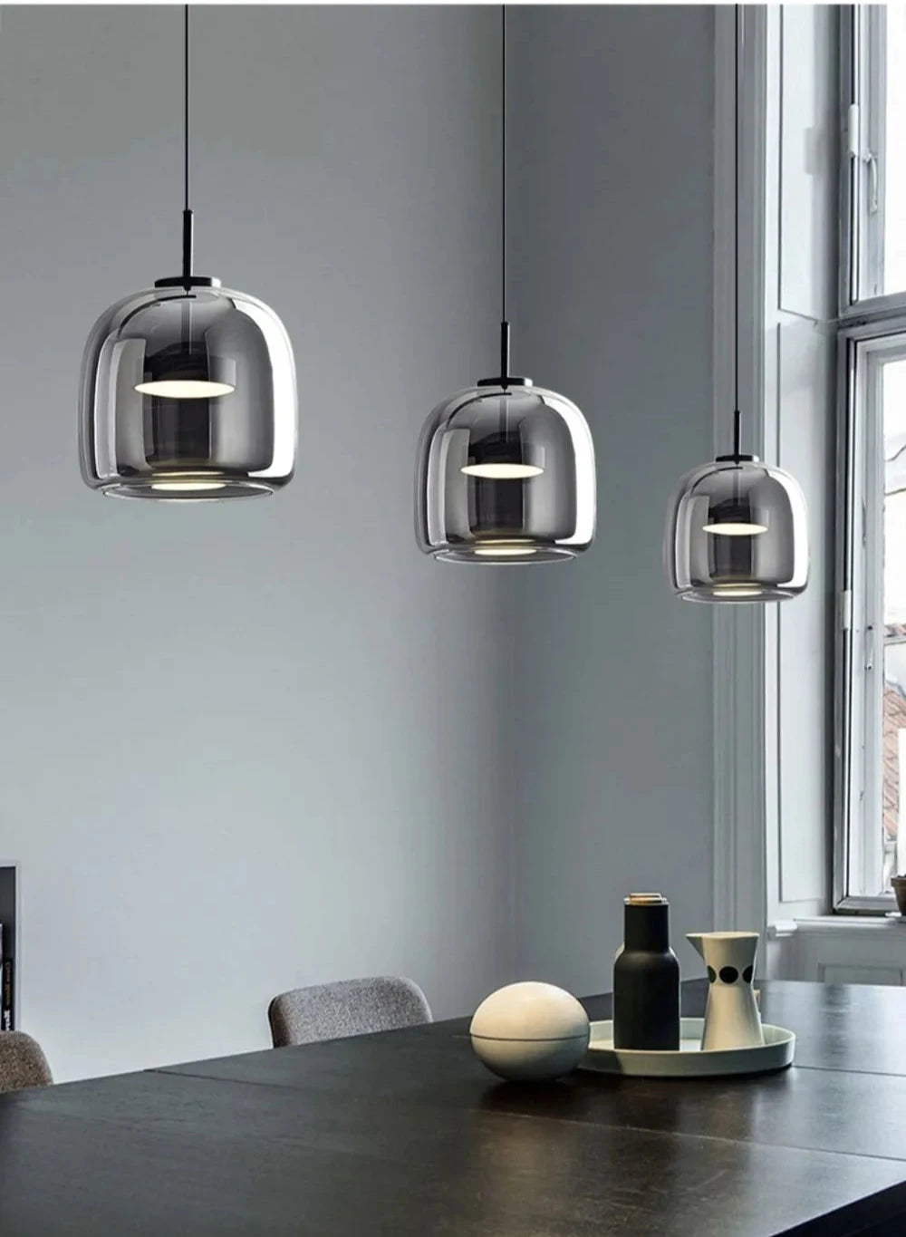 Suspension Luminaire Moderne en Verre