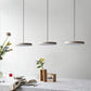 Suspension LED Minimaliste en Disque - Snow