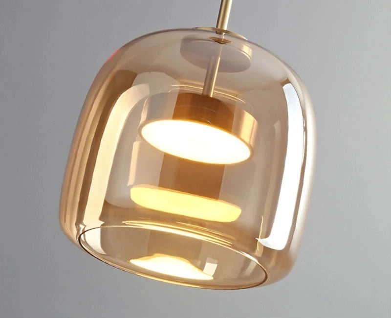 Suspension Luminaire Moderne en Verre